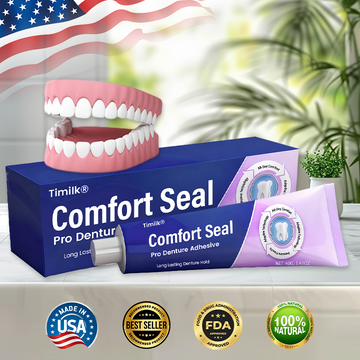 Adhesivo para dentaduras postizas Pro 🦷💜 Certificado por la FDA  - Compra 1 y llévate 2