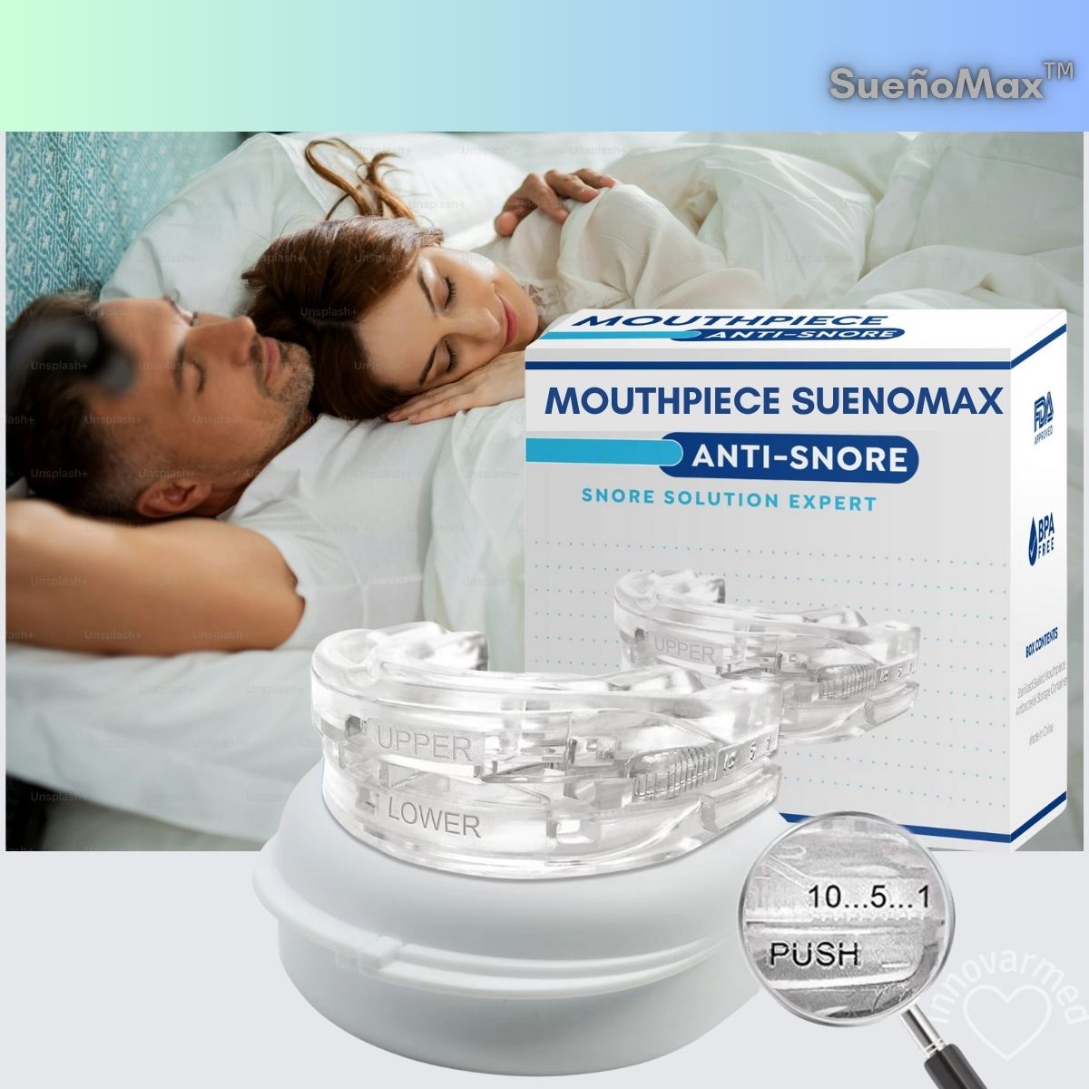 SueñoMax - Anti-Snoring and Anti-Bruxism. 