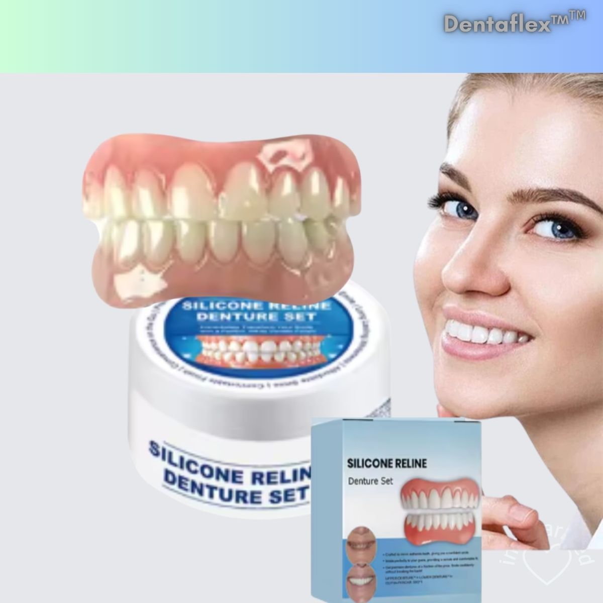 DentaFlex™ - Prótesis de Silicona Flexibles 2x1
