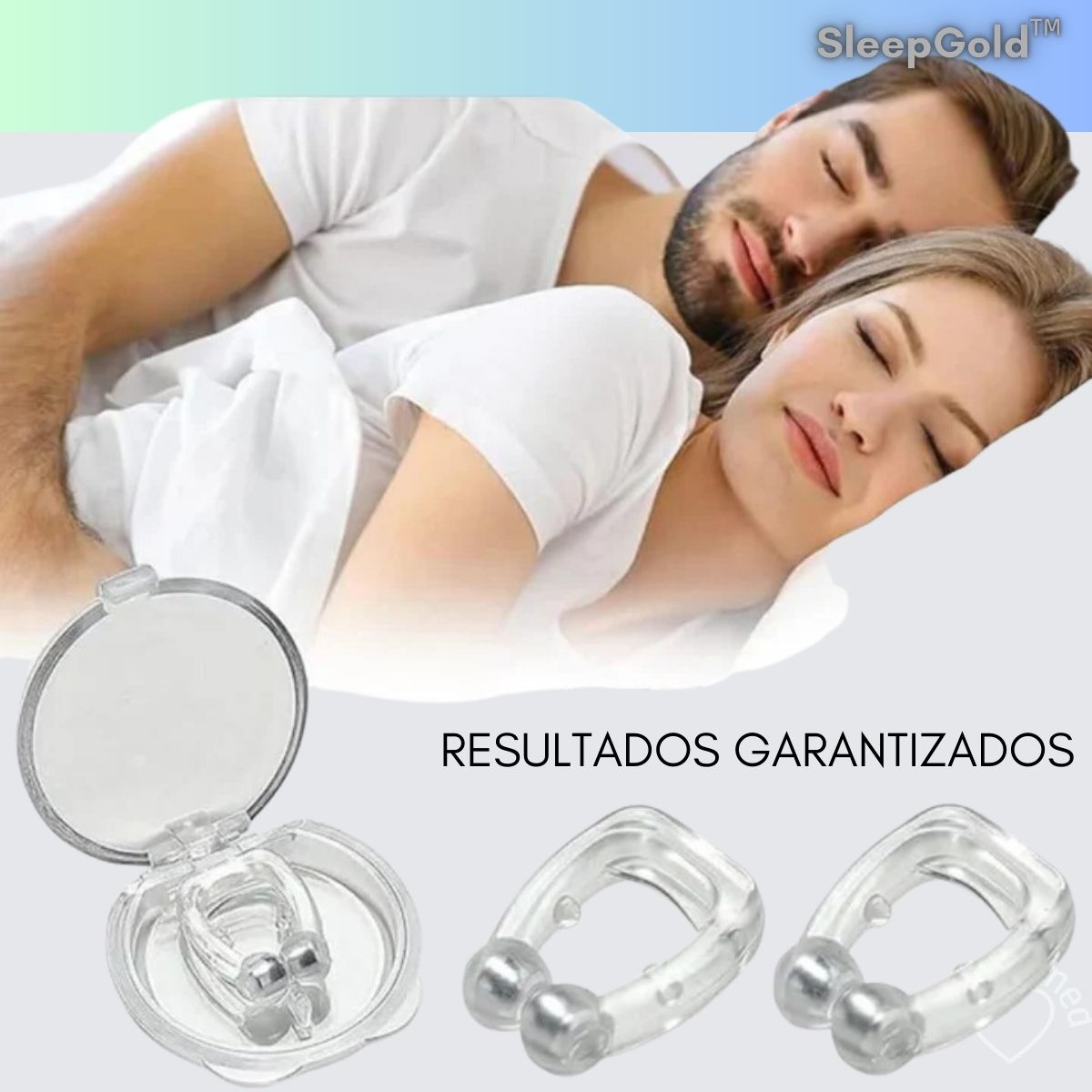 Sleep Gold™: Magnetic Anti-Snoring Nasal Dilator - Buy 1 Get 4