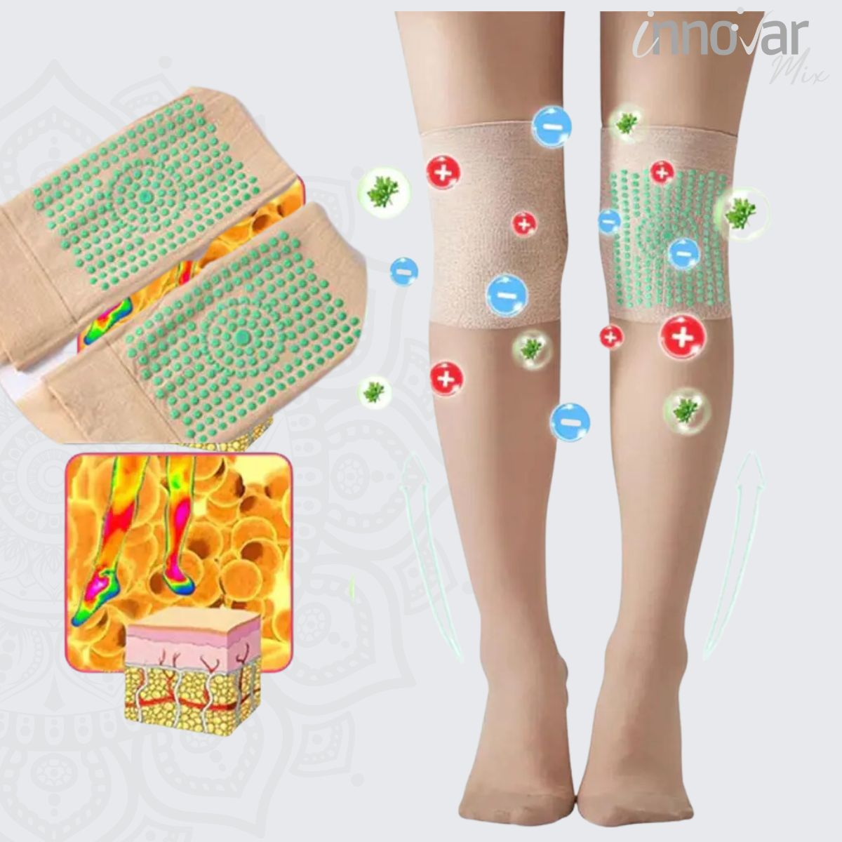 FlexPulse - Ionic Correction and Detox Socks 