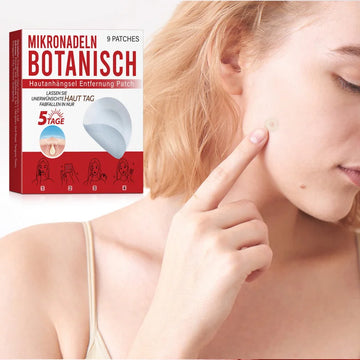 Parche de microagujas botánico para eliminar verrugas cutáneas.. (certificado por la FDA).