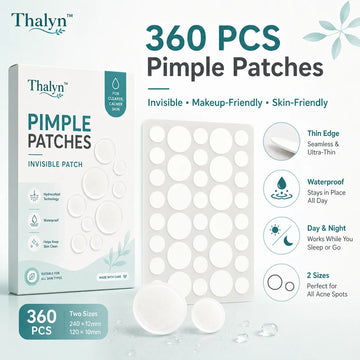 Adesivo Thalyn - 2 en 1 con Microagujas e Hidrocoloide 🍀 | Elimina Verrugas Elevadas, Acné, Verrugas Planas y Acrocordones | Ayuda a Mejorar Arrugas, Cicatrices e Imperfecciones | Parches Invisibles para Rostro y Cuerpo